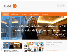 Tablet Screenshot of elplanc.net